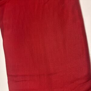 Red Wool Silk Blend Suiting Fabric 3.5 Yards 60" Wide Designer Textile